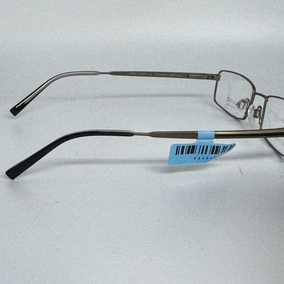 CHARMANT CH10757 BR Matte Brown 53-18-145 Frames Pure titanium Flex H17047 - Picture 4 of 7